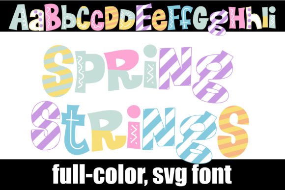 Bring Your Projects to Life with the Spring Strings Font
