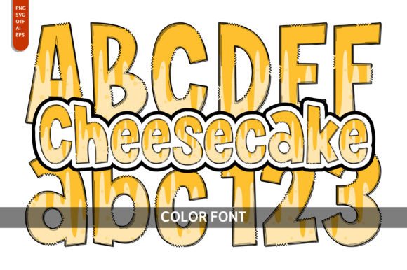 Cheesecake: A Playful Typeface for Creative Projects