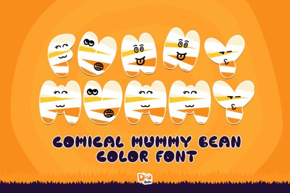 Funny Mummy: The Quirky Font That Brings Playful Energy to Your Brand