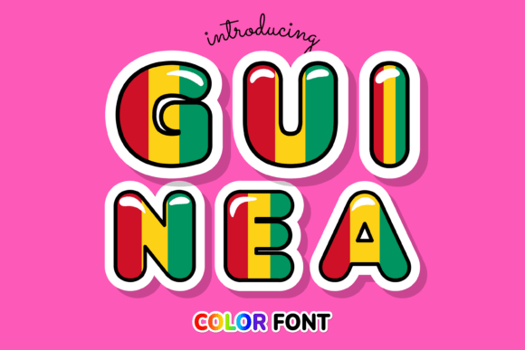 Guinea: A Color Font with West African Vibrancy