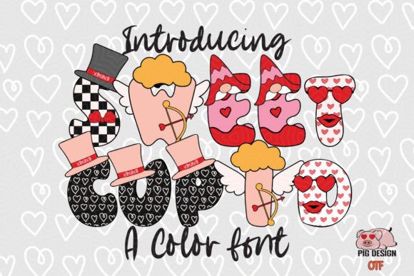 Infusing Romance and Whimsy with the Sweet Cupid Font