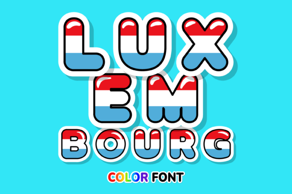 Luxembourg: A Color Font Inspired by National Pride
