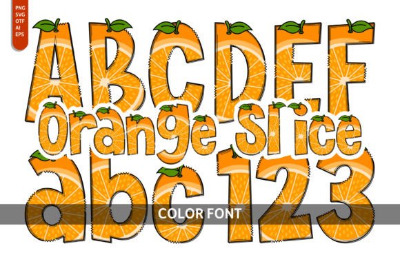Orange Slice: Adding a Playful, Artistic Touch to Your Designs