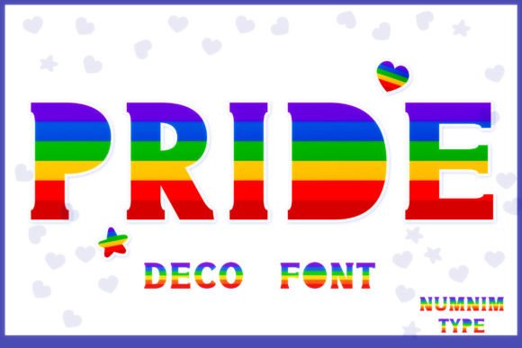 Pride: A Color Font for Unforgettable Branding