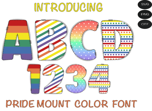 Pride Mount: A Modern Display Font for Impactful Design