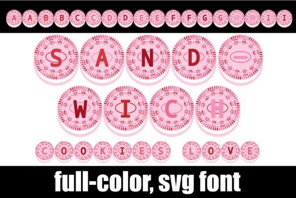 Sandwich Cookies Love: A Font That Feels Like a Warm Hug