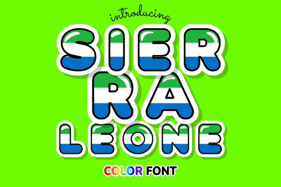 Sierra Leone: A Typeface Rooted in Vibrant Design