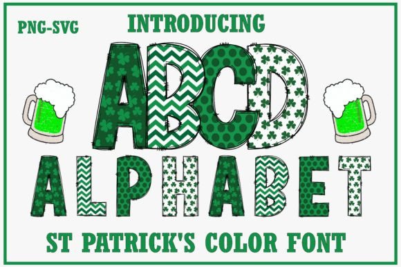 St Patrick's: An Organic and Beautiful Color Font