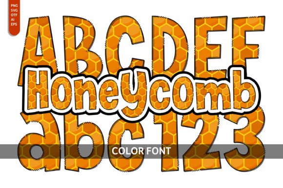 The Honeycomb Font: More Than Just a Sweet Treat for Designers