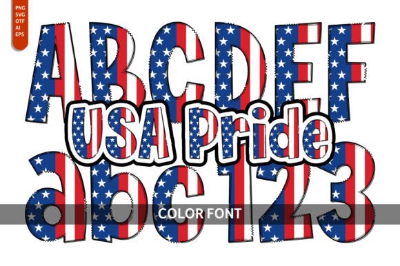 USA Pride: A Font That Captures National Spirit